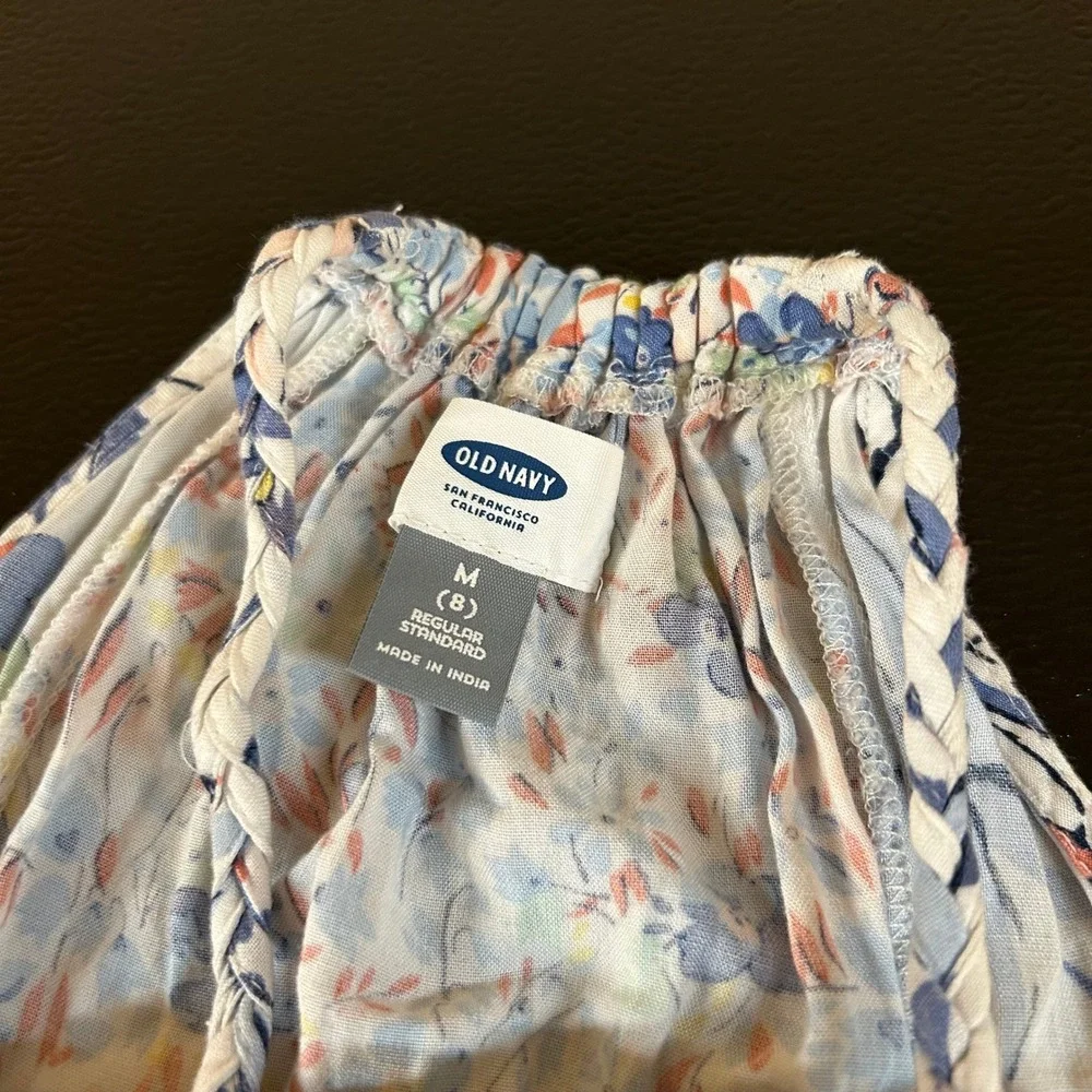 Old Navy Floral Dress Sleeveless Casual‎ Summer Sundress Girl Medium (8)